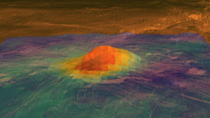 Heat data from the Venus Express orbiter