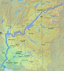Ancient Colorado river