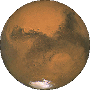 Mars' Southern ice cap
