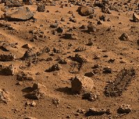 Mars surface