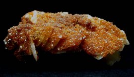 Vanadinite on Barite